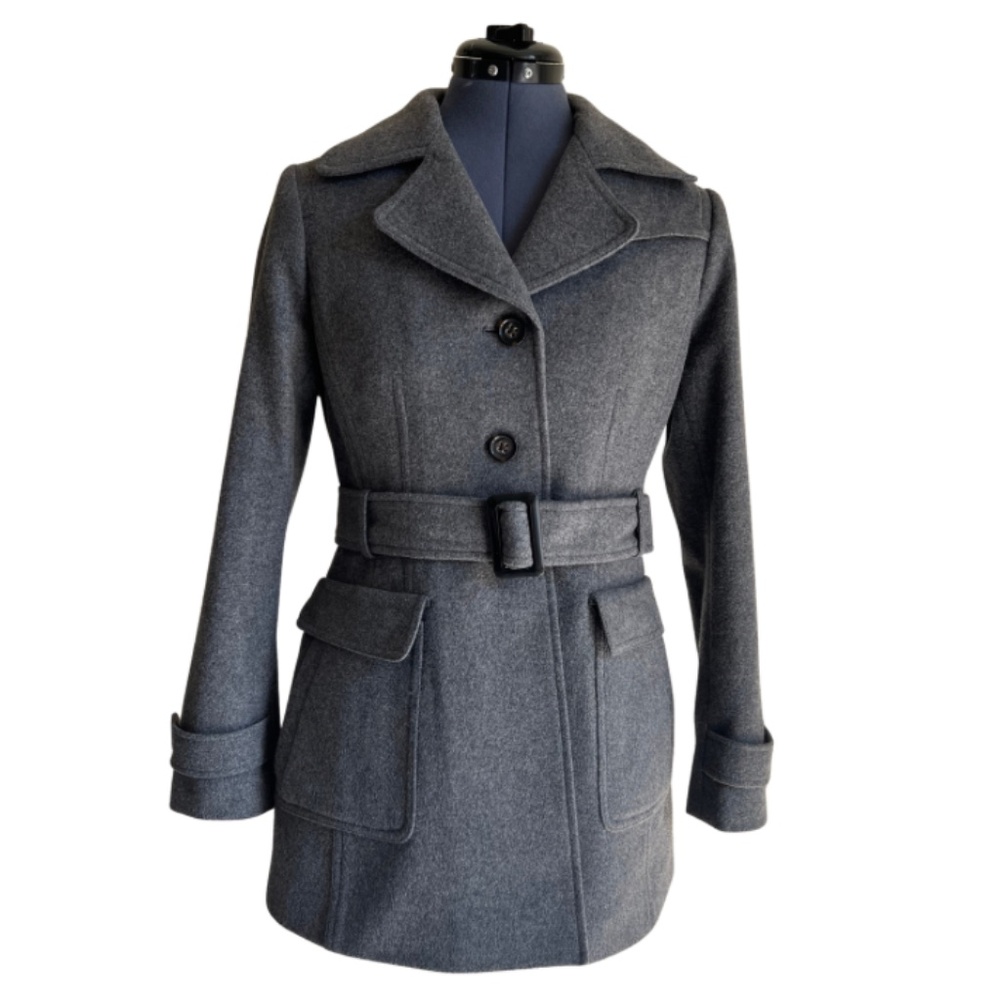 Banana Republic Wool Blend Peacoat Sz PS